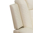 thumbnail image 5 of MAYEERTY Power Reclining L-Shaped Sectional Sofa, Leather Recliner with Wireless Charging, LED Lights & Storage, 5 of 13