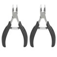 thumbnail image 1 of Toenail Clippers Professional Prevent Slip Spring Design Toe Nail Trimmer for Thick Ingrown Nails 2pcs, 1 of 4