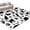 White, variant on Entryway Rug 2'x3', Black White Cat Kitchen Runner Rugs Non-Slip Carpet Mats, Cat Paw Cute Silhouette Bedside Rugs Runners Washable Floor Carpet for Bathroom Laundry Room