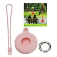 thumbnail image 4 of lionlar Étui en Gel de Silice Housse de Protection Douce pour Protection de Localisation Rose, 4 of 8
