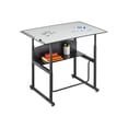 thumbnail image 3 of Safco AlphaBetter Debout - Table - Rectangulaire - Blanc - base Noire, 3 of 6