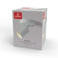 thumbnail image 3 of Pratt 1-Light Track Lighting Spotlight, Matte White, 3 of 9
