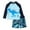 Blue147, variant on RUTAYY Boys Swimwear Set Long Sleeve Rash Guard Swim Shirt With Print And Swim Trunks For Surfing Swimming Beach Summer Pool Boho Beachwear, 7-8 Years