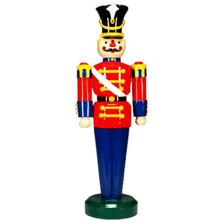 6.3 ft. - Toy Soldier - Life Size - Fiberglass - Christmas Decoration ...