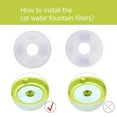 thumbnail image 6 of Pet Fountain Filters Replacement Ion Exchange Resin and Coconut Activated Carbon Replacement Filter for 84oz/2.5L Automatic Cat and Dog Water Dispenser, 6 of 7