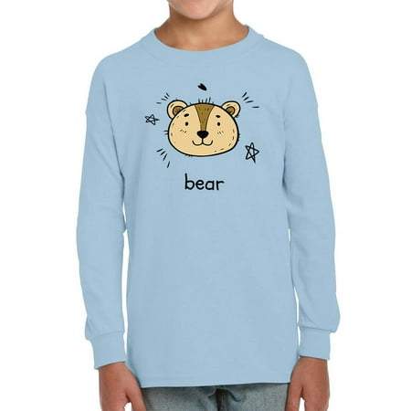 

Cute Little Bear Face Long Sleeve Toddler -Image by Shutterstock 2 Toddler