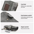 thumbnail image 3 of GOIACII Small Women Wallet PU Leather Bifold Wallet Credit Holder Ladies Compact Wallet with Coins Zipper Pocket, 3 of 8