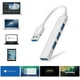 thumbnail image 5 of Hub USB MORNWELL Negro Ultradelgado Convertidor 4 en 1 para PC y Laptop, 5 of 6