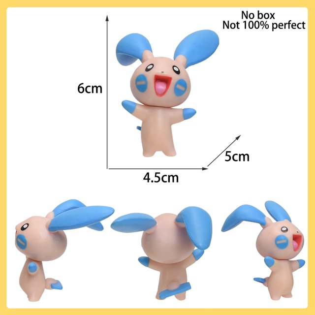 Lindas figuras de PVC de Pokémon, modelo de juguete, Lucario, Psyduck, Totodile, Ditto, Eevee, Lunala, Meowth, juego de anime, muñeco, adorno de escritorio, regalos