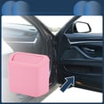 thumbnail image 2 of Unique Bargains Car Trash Can Hanging Car Door Plastic Trash Bin Pink 1 Pcs, 2 of 6