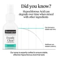 thumbnail image 5 of Neutrogena Evenly Clear Clarifying Spray, Hypochlorous Acid , 4 fl. oz, 5 of 10