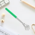 thumbnail image 4 of Portable Extendable Telescopic Back Scratchers/Hand Massager/Backslap with Rubber Handles (New - 2Pack)green+red, 4 of 5