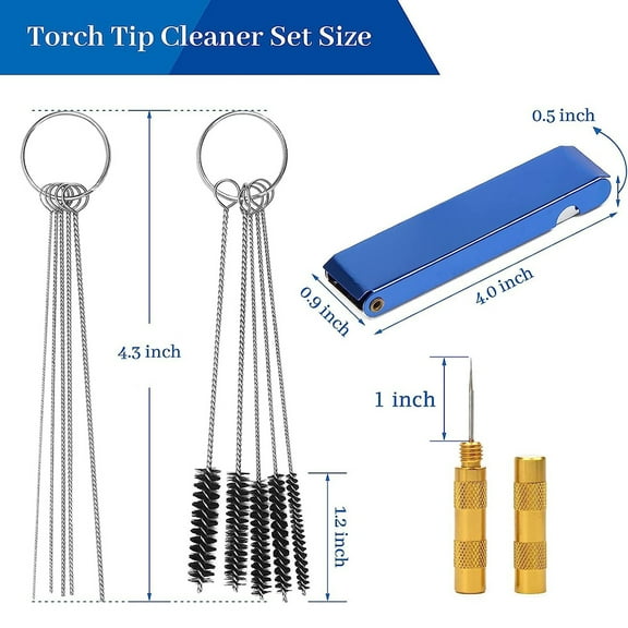 Carburetor Carbon Dirt Jet Remove 13 Cleaning Needles 15 Brushes Tool Kit