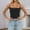 F-222Black, variant on ZHOGXU Women'S Tank Top With Removable Padding Adjustable Strap Solid Color Seamless Sleeveless Slim Fit Comfortable Camisole For Layering And Casual Wear Black L