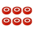 thumbnail image 1 of Miangastore Raquettes de Tennis en Silicone Amortisseurs Joueurs de Tennis Rouges 6 Pcs, 1 of 9