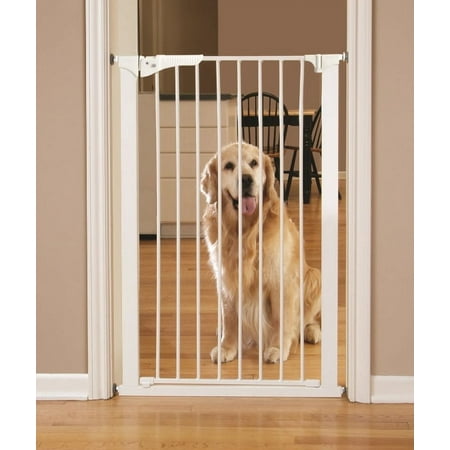 UPC: 0786441051428 | Command Pet PG5142 28.75 x 1.75 x 42 in. Tall Pressure Dog or Other Animal Gate  White