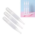 thumbnail image 2 of 3 Pack Transparent Twist Pens 4.5ml Empty Brush Tip Rotating Reusable Nail Oil Container Applicator for Lip Gloss, 2 of 5