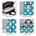 thumbnail image 3 of Disketp Sky Blue And White Polka Dot Mochila Ligera e Impermeable, Mochila de Día Resistente para Viajes, Senderismo y Uso Diario para Hombre y Mujer, 3 of 7