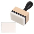 thumbnail image 2 of Small Label Maker for Daily Use with Wood and Sponge Design Khaki Color 2 Flathead Sponges, 2 of 5