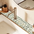 thumbnail image 2 of Yayeee Faucet Mat for Kitchen Sink 30" Diatomite Long Splash Guard Pad, Lush Greenery, 2 of 7