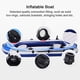 thumbnail image 4 of Bote inflable de PVC para 4 personas, deportes acuáticos, bote de pesca, balsa de remos, Kayak de la Intime Bote inflable, 4 of 7