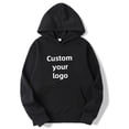 thumbnail image 4 of Sudadera con capucha estampada DIY para hombres y mujeres, Jersey holgado, primavera Otoño Invierno, algodón, personaliza tu logo con capucha (S-4XL), 4 of 5