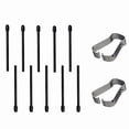 thumbnail image 1 of (Paquete de 10) Puntas/Puntas Rotulador para 2 Repuesto LáPiz Capacitivo Suave (Negro), 1 of 9