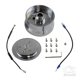 thumbnail image 1 of 9 Hole Chrome Aluminum Handlebar Adapter for GMC Chevy 1969-1994 Hot Rod~3226, 1 of 1