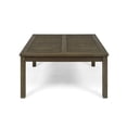 thumbnail image 3 of GDF Studio Abena Outdoor Acacia Wood Coffee Table, Gray, 3 of 7