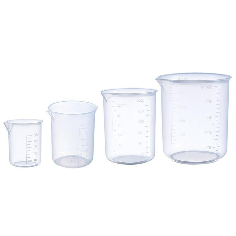 cup Pour Spout Liquid Jug Measuring Cup Transparent Mug Laboratory Beaker