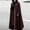 Wine, variant on Women Trench Coat Open Front Cardigan Coat Cape Cloak Plus Size Coats Outerwear