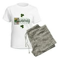 thumbnail image 5 of CafePress - Sweeney Celtic Dragon Women's Light Pajamas - Women's Short Sleeve Print T-Shirt and Pants Light Cotton Pajama Set, 5 of 7