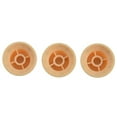 thumbnail image 3 of 2X New Cream Dark Blue Font 1 Volume& 2 Tone Guitar Control Knobs for Fender Strat, 3 of 7