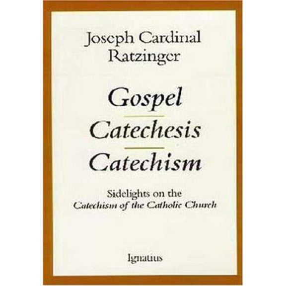 Pre-Owned Gospel, Catechesis, Catechism: Sidelights on the Catechism of the Catholic Church (Paperback) 0898706335 9780898706338