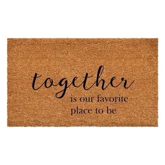 Calloway Mills 108663672 Together Doormat, 36" x 72"