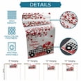 thumbnail image 6 of Valentine's Day Table Runner 60 Inches Long Farmhouse Dress Scarves, Love Tree Branches Truck Roses Buffalo Plaid Dining Tablerunner for Coffee Table/Kitchen Island/Party Décor, 13" x 60", 6 of 8