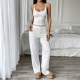 thumbnail image 5 of PBFRDSJ Polka Dot 2 Piece Pajama Sets for Women Summer Camisole and Pants Lounge Home Sets Sizes S-XL, 5 of 8