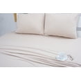 thumbnail image 4 of Venice Home 100% Cotton Jersey Bed Sheet Set - Extra Soft - Easy Fit - 4 Piece Set - Comfy – 4 pcs, 4 of 8