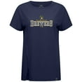 thumbnail image 2 of Women's Levelwear Navy Milwaukee Brewers Influx Journey T-Shirt, 2 of 3