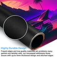 thumbnail image 5 of Pink Purple Neon Sunset Desk Mat Mousepad Punk Desk pad, Cool Futuristic Car Extended Large Gaming Mouse Pad Keyboard Pad, Fantasy Art Computer Mat Office Desktop Decoration 31.5 x 15.7 inch, 5 of 6