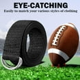 thumbnail image 6 of Lsupdaol Web Football Belt 52 Inches Football Pants Belt D Ring Belts for Men Women Youth Boys Kids Girls, 6 of 6