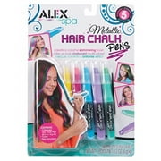 alex toys spa 5 metallic hair chalk pens