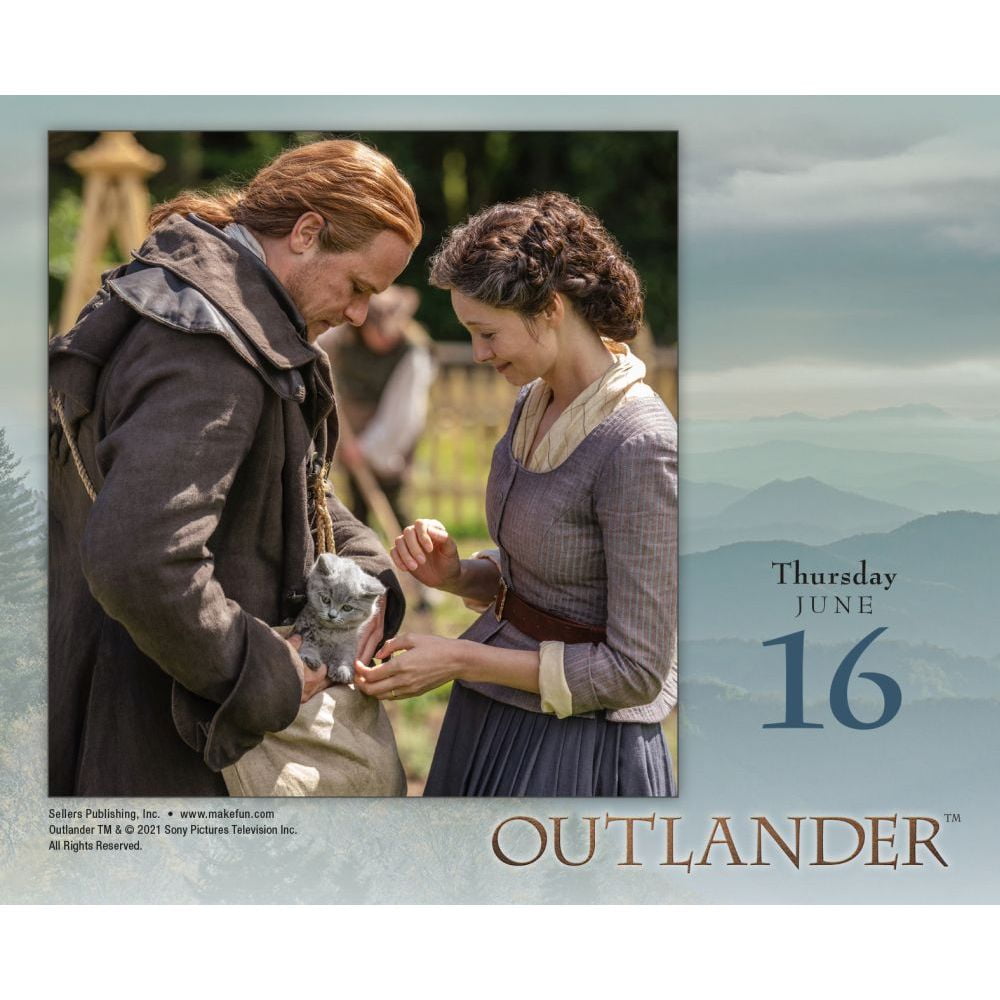 Outlander 2022 Boxed Daily Calendar (Other) - Walmart.com