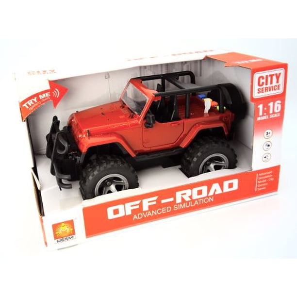 Off Road Friction Powered Jeep Toy Car