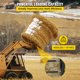 thumbnail image 4 of VEVOR Hay Spear Spears 49 Hay Bale Spear Spike, 4000 lbs Capacidad Quick Attach Square Hay Bale Spears, 2 Pics Black Bale Forks, Bale Hay Spike con tuerca hexagonal y manga para cubos Tractores, 4 of 9