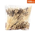 thumbnail image 4 of Palillos de bambú decorativos para frutas, cócteles y aperitivos, diseños creativos en colores vibrantes, ideal para fiestas y eventos, paquete de 100 unidades., 4 of 6