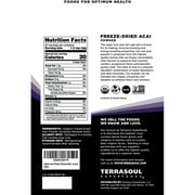 Terrasoul superfoods organic acai freeze-dried powder, 4.0 oz