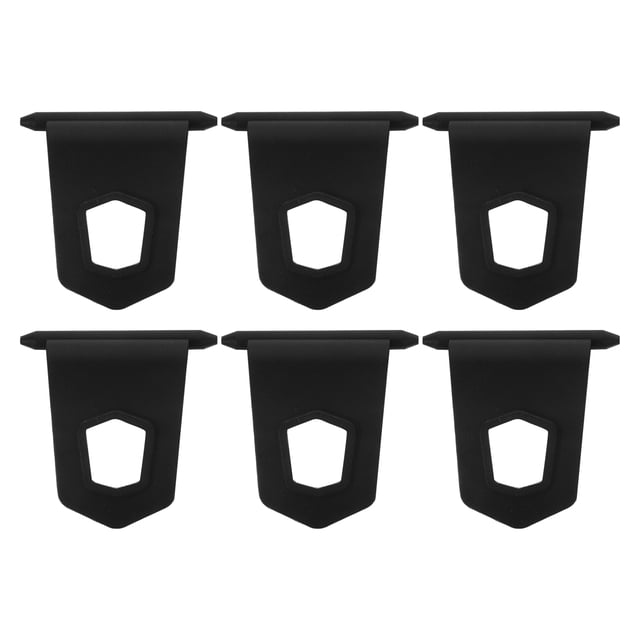 6 ganchos de goma para toldo de caravana, ideales para colgar ropa, paraguas, llaves, bolsos y luces de toldo, ideales para decoración de exteriores en tiendas de campaña