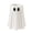 White, variant on Ghost Shape Drink Can Cooler Sleeve, Soft Foam Insulated Beverage Cup Holder, Reusable Standard Soda Can Insulator Cover, Cute Ghost Themed Beer Can Protector, Anti-Slip Drink Cooler Wrap for Daily
