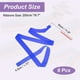 thumbnail image 2 of Cintas de Danza Uxcell, Streamers de Gimnasia con Varita Antideslizante Banderas de Danza de Color Azul Brillante, 2 of 7